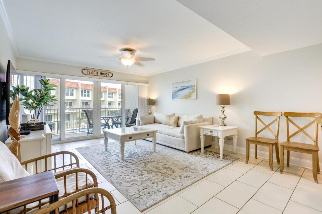 St Augustine Poolside Oasis With Private Patio! Lejlighed Saint Augustine Eksteriør billede