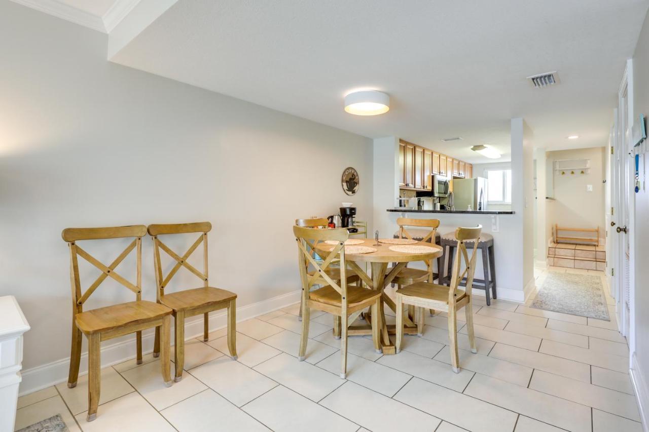 St Augustine Poolside Oasis With Private Patio! Lejlighed Saint Augustine Eksteriør billede