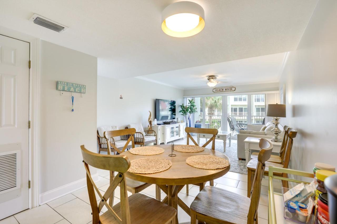 St Augustine Poolside Oasis With Private Patio! Lejlighed Saint Augustine Eksteriør billede